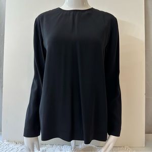 Black Blouse polyester  size women’s size S